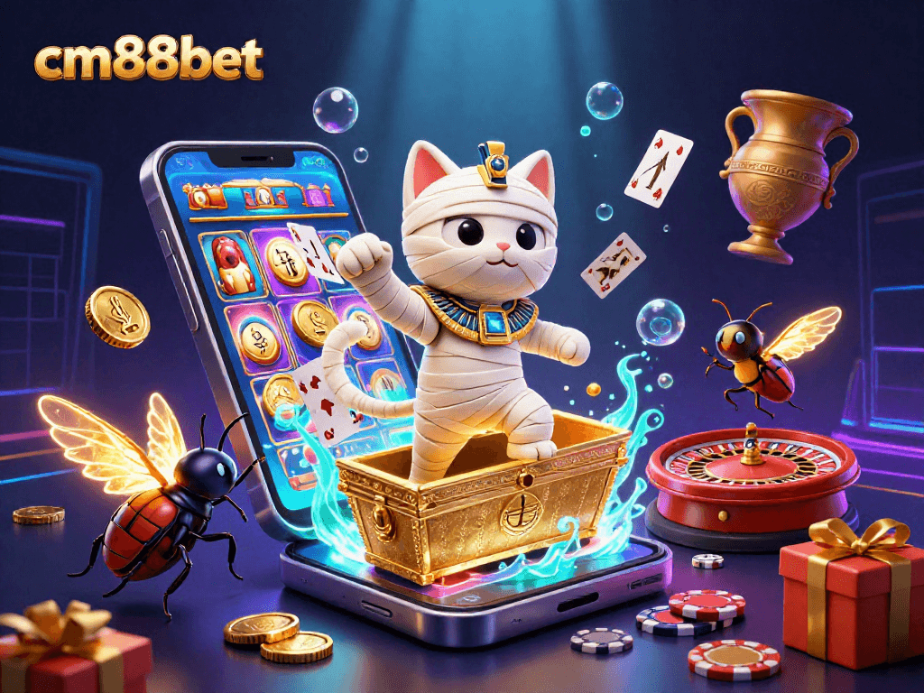 Engage in exciting gaming moments at cm88bet with vibrant casino characters and thrilling action