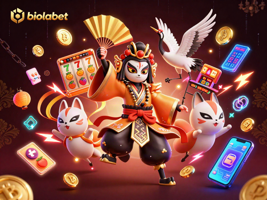 Engage with biolabet for thrilling slot gameplay featuring colorful symbols and high-energy designs.