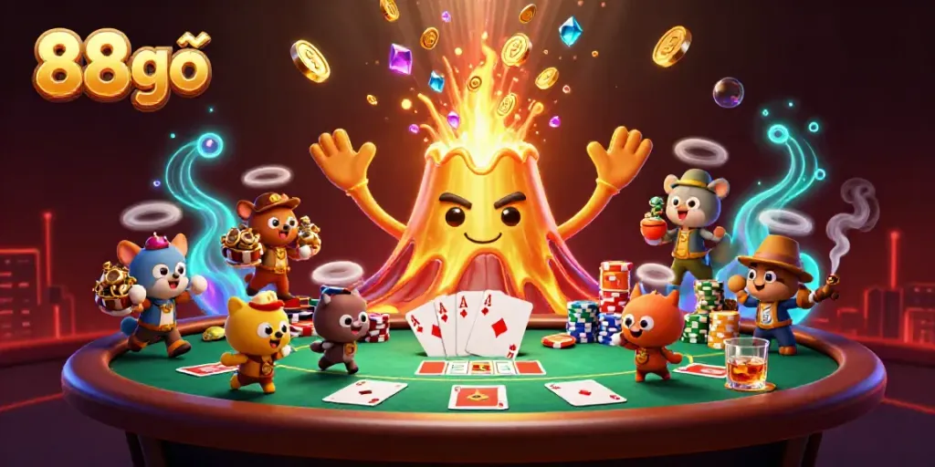 Experience thrilling wins with the 88go casino's vibrant, treasure-filled adventure.
