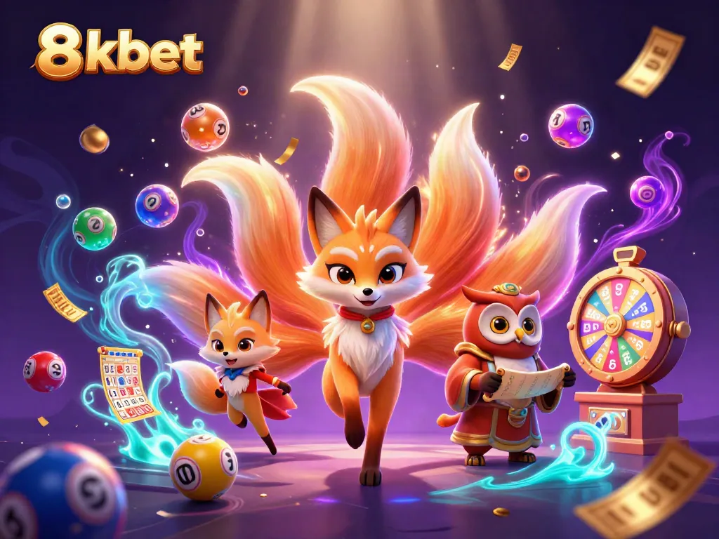 Engage with the thrilling 8xbet universe through vibrant lottery games surrounded by captivating spirit elements.