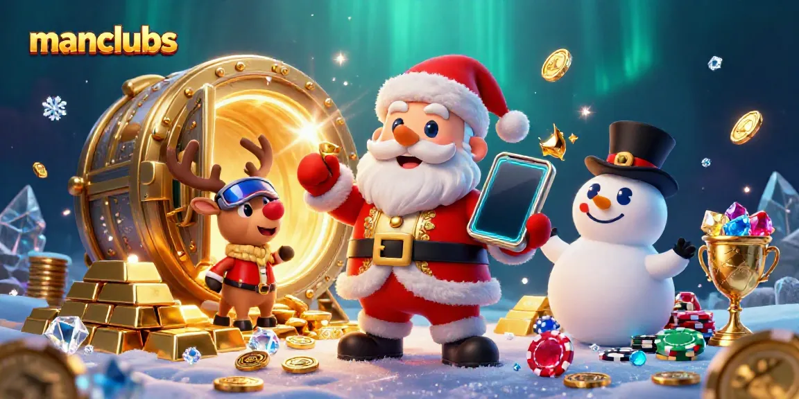 Experience the excitement of manclubs with cartoon characters celebrating jackpots in a vibrant casino scene.
