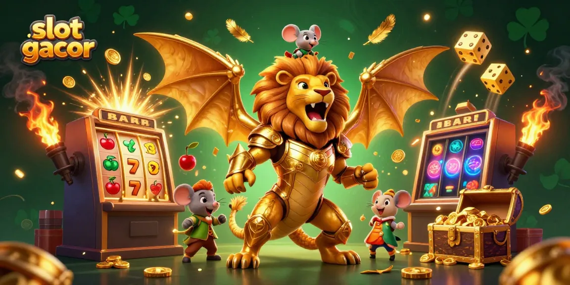 Slot gacor menggambarkan pengalaman bermain penuh keberuntungan dengan mesin slot dan petualangan fantastis.
