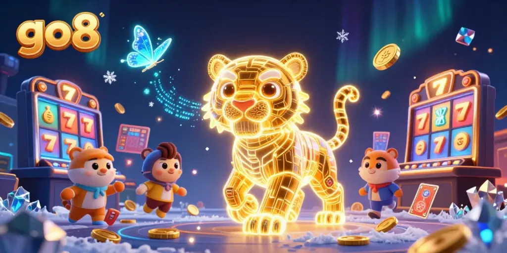 Join the thrilling world of go8, where the vibrant golden tiger leads an electrifying casino adventure filled with jackpots and winning slots.