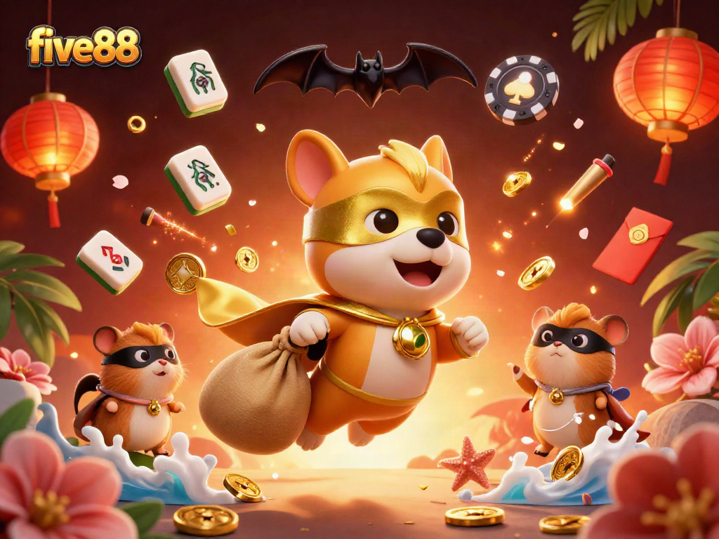 Win big at five88 with a thrilling casino adventure featuring superheroes and festive elements.