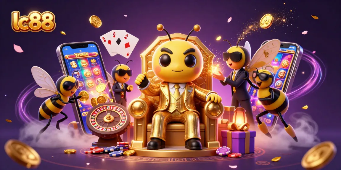 Engage with the exciting world of gambling at lc88 with vibrant 3D casino characters and dynamic gaming elements.
