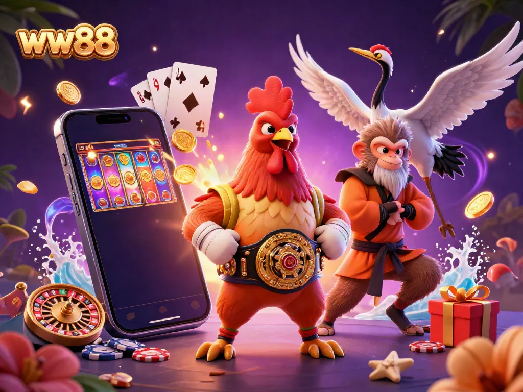 Experience thrilling gameplay at ww88 with our unique 3D characters and dynamic casino elements.