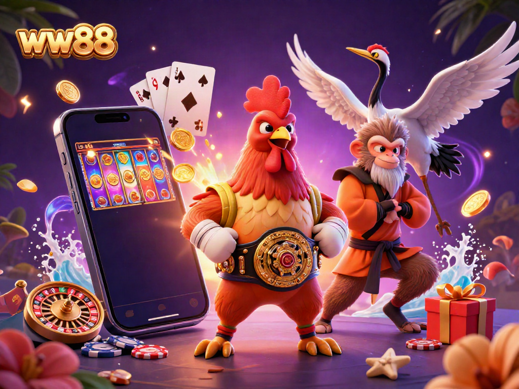 Experience thrilling gameplay at ww88 with our unique 3D characters and dynamic casino elements.
