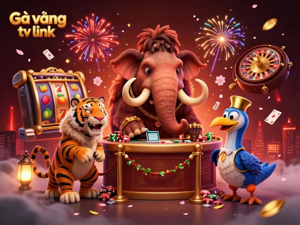 Experience excitement with Gà vàng tv link and immerse in high-stakes casino action featuring unique characters and elements.