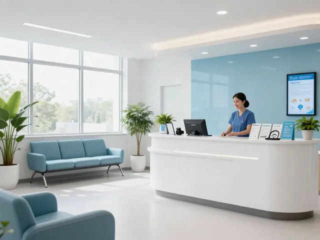 Professional healthcare environment at a medical clinic focusing on situs toto for patient care and wellness services.