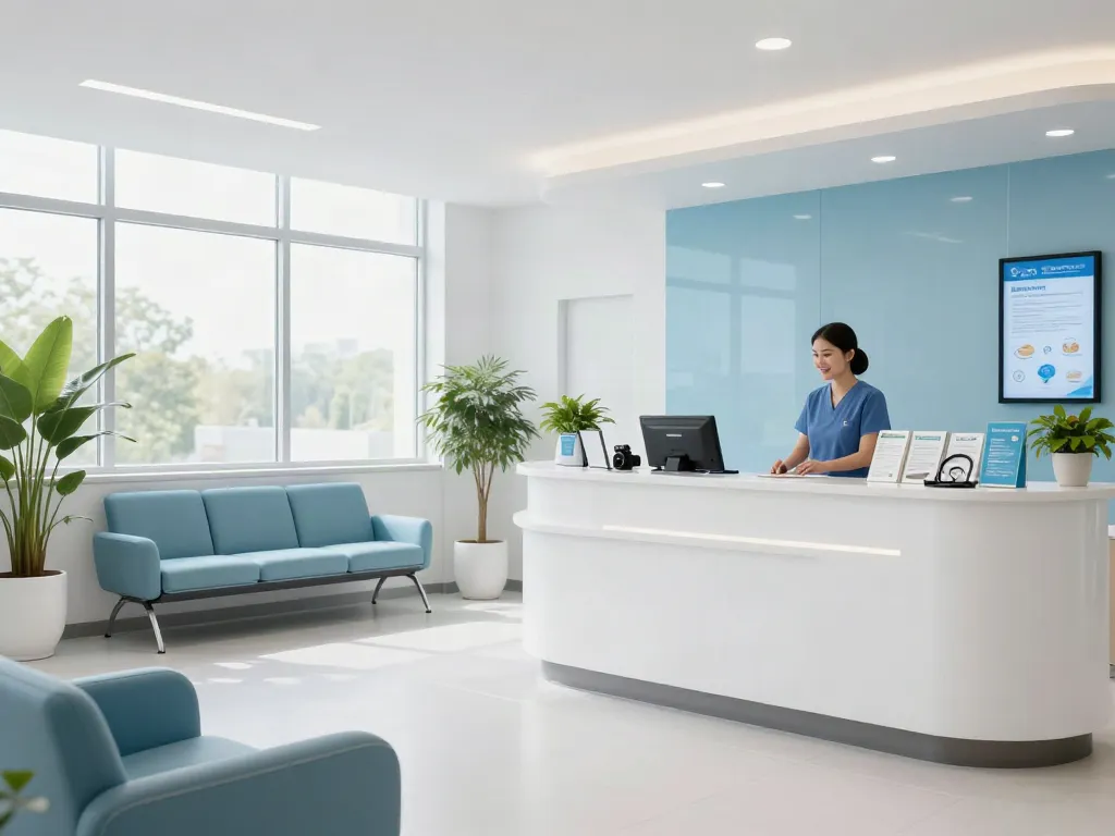 Professional healthcare environment at a medical clinic focusing on situs toto for patient care and wellness services.